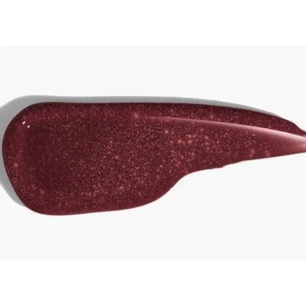 Realher Beauty Long Lasting Lip Gloss ELEVATED New in Box Shimmer Burgundy Vegan
